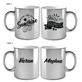 Metallic Color Couple Mugs - Soulmate