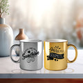 Metallic Color Couple Mugs - Soulmate