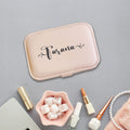 Personalized Compact Jewellery Box - Your Name