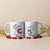 Personalised Couple Mugs - Love MagnetSet of 2