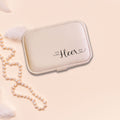 Customised Compact Jewellery Box - Your Name