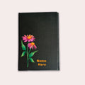 Personalised Sticky Note Memo Pink Flower