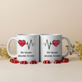 Couple Mug Set of 2-My Heart Belongs