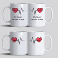 Couple Mug Set of 2-My Heart Belongs