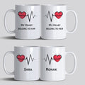 Couple Mug Set of 2-My Heart Belongs