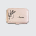 Personalized Compact Jewellery Box - Flower Face