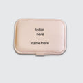 Personalized Compact Jewellery Box - Initial & Name