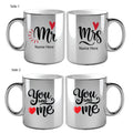 Metallic Color Coffee Mugs - Couple Mug