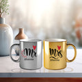 Metallic Color Coffee Mugs - Couple Mug