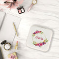 Personalized Jewellery Box- Floral Frame