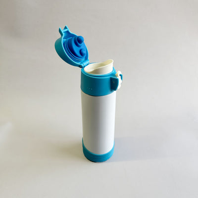 Flower Initial & Name Insulated SS Water Bottle